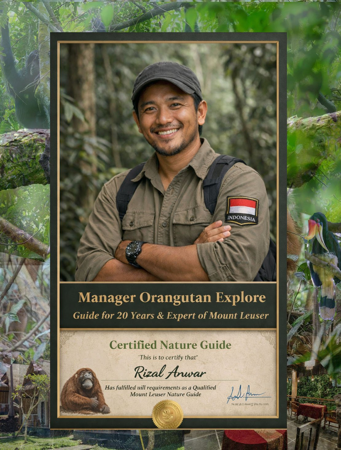 Orangutan Explore Sumatra | Ethical Orangutan Trekking in Bukit Lawang